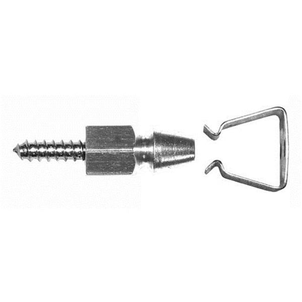 Acorn Mfg Acorn AKYJP 1-1/4" Solid Brass Bullet with Stainless Steel Catch for Brick AKYJP - main